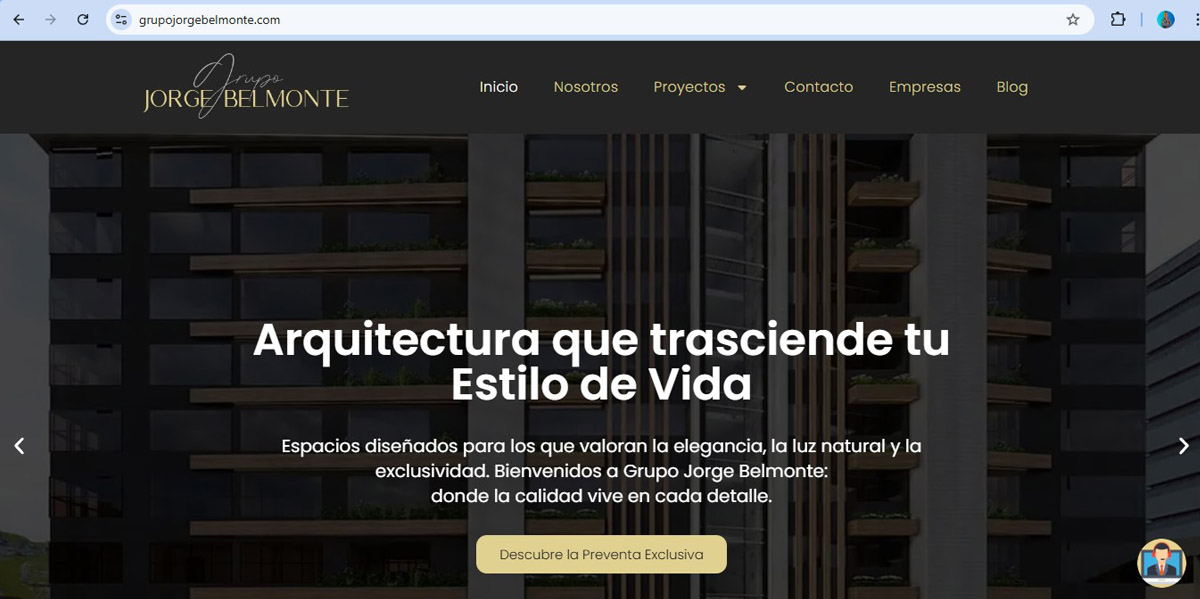 Landing / Corporativo